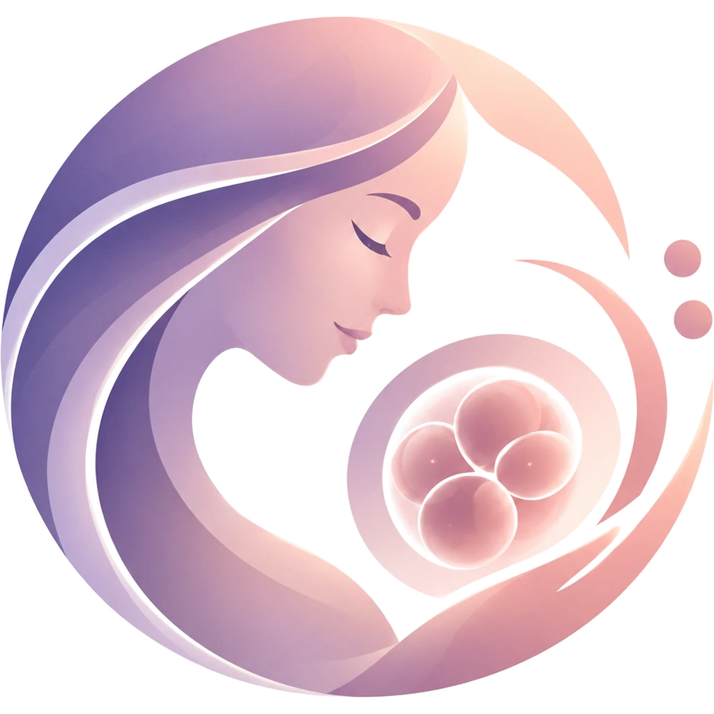 Freya Baby — a woman cradling an embryo